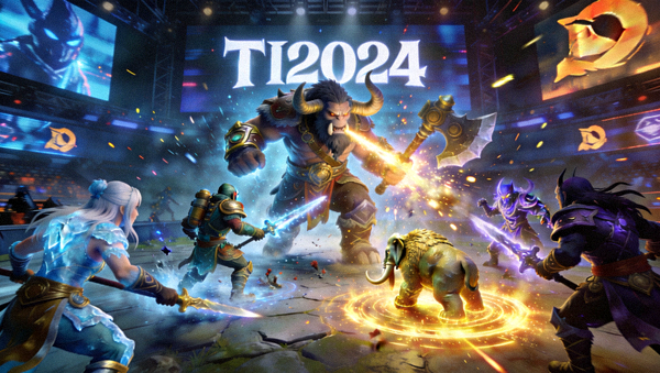 DOTA2国际邀请赛小组赛三号位开团时机的团战瞬间